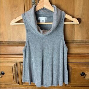 Cooperative Gray Sleeveless Cowl Neck Tank